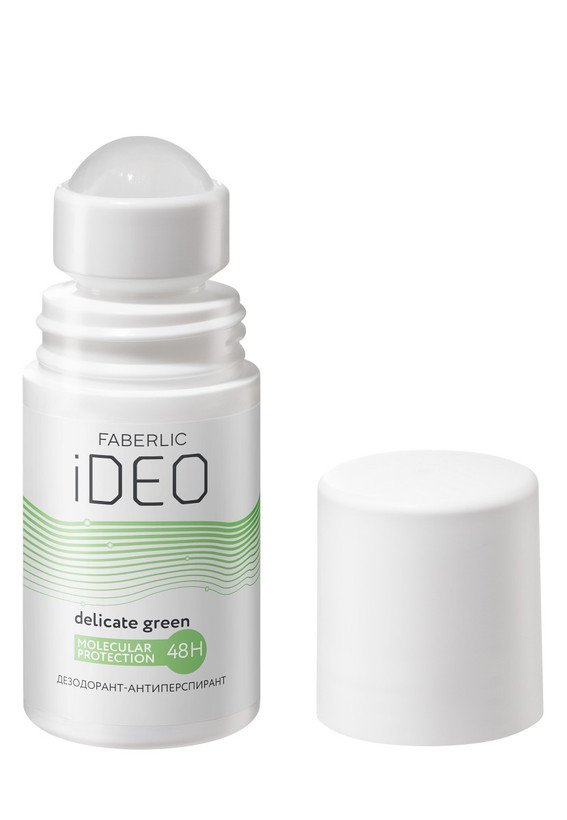 مام رول ضد تعریق delicate green با رایحه چای سبز گل چوبی و مُشک