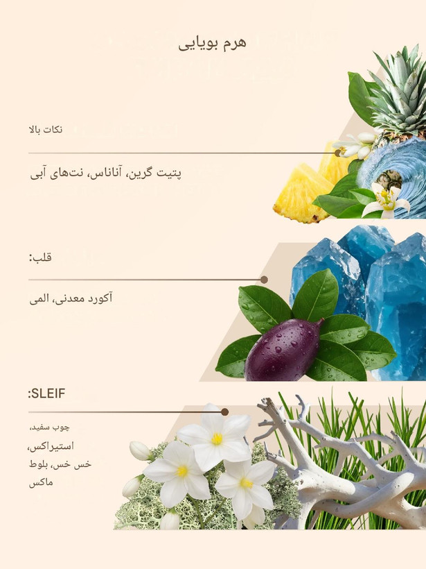 ادوتویلت مردانه آرتفکت فابرلیک با طراحی به سبک مصر باستان با رایحه چوبی و معدنی