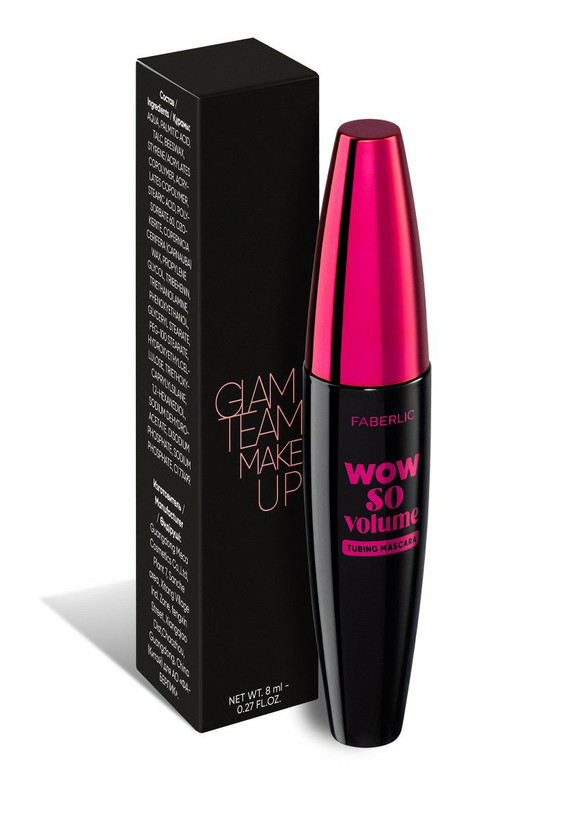ریمل حرارتی wow so volume فابرلیک روسیه حجم دهنده مژه