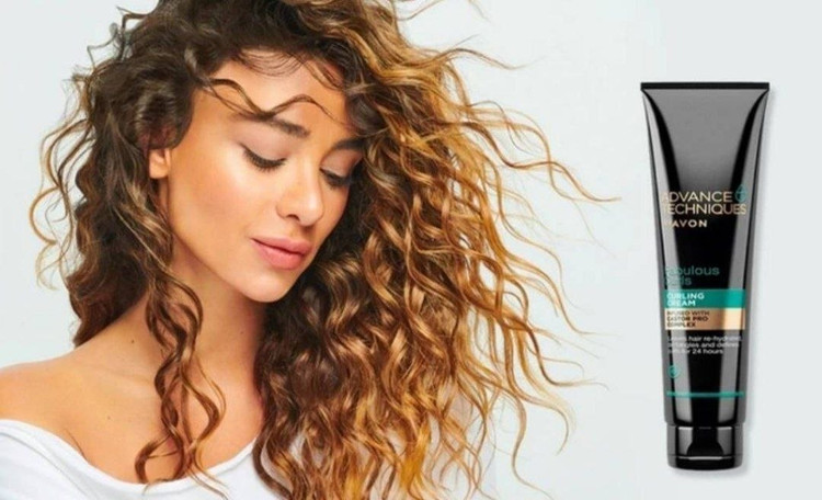 کرم فرکننده مو Avon بدون چرب کردن مو با ماندگاری تا ۲۴ ساعت